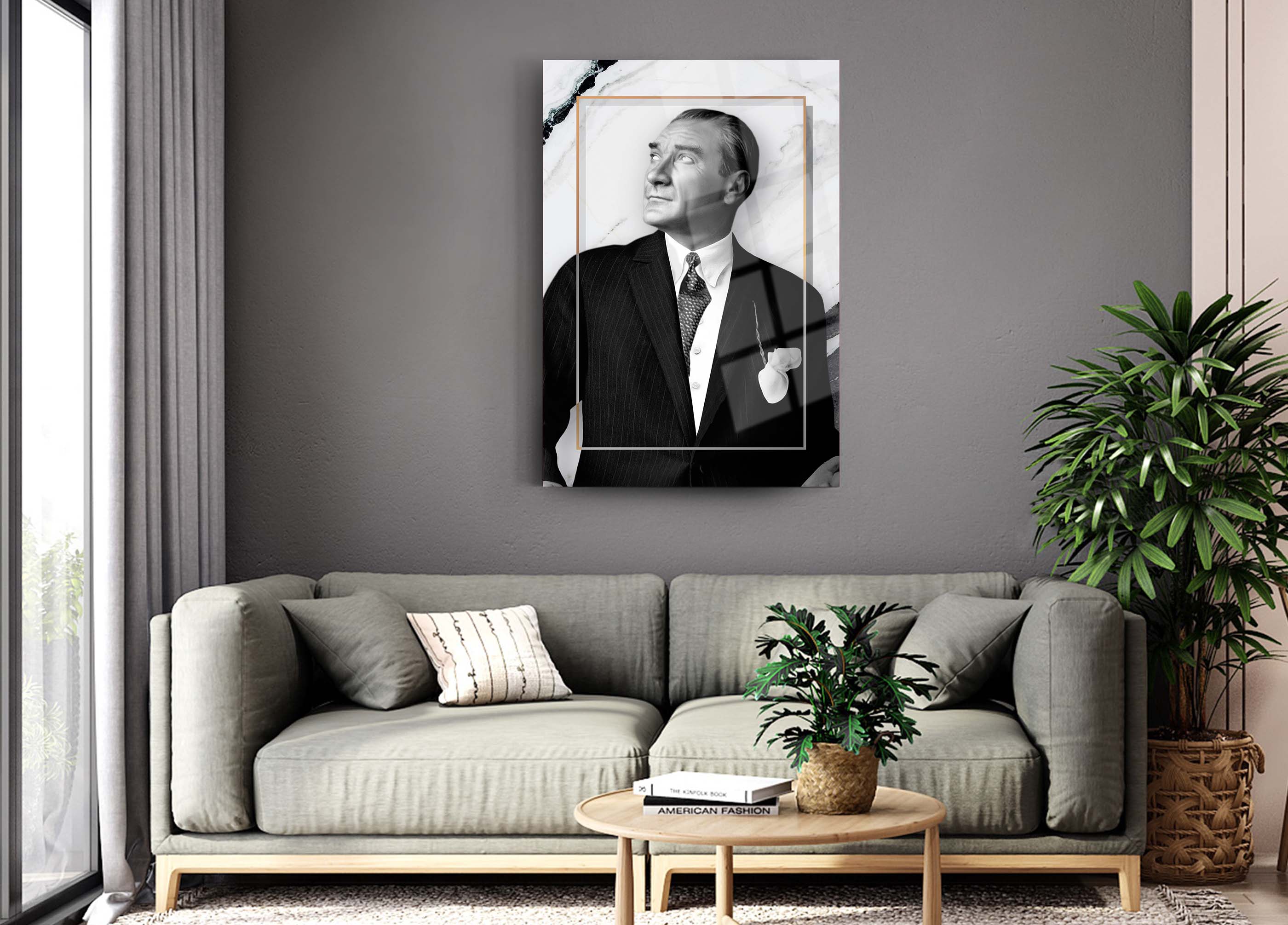 Atatürk Cam Tablo 121