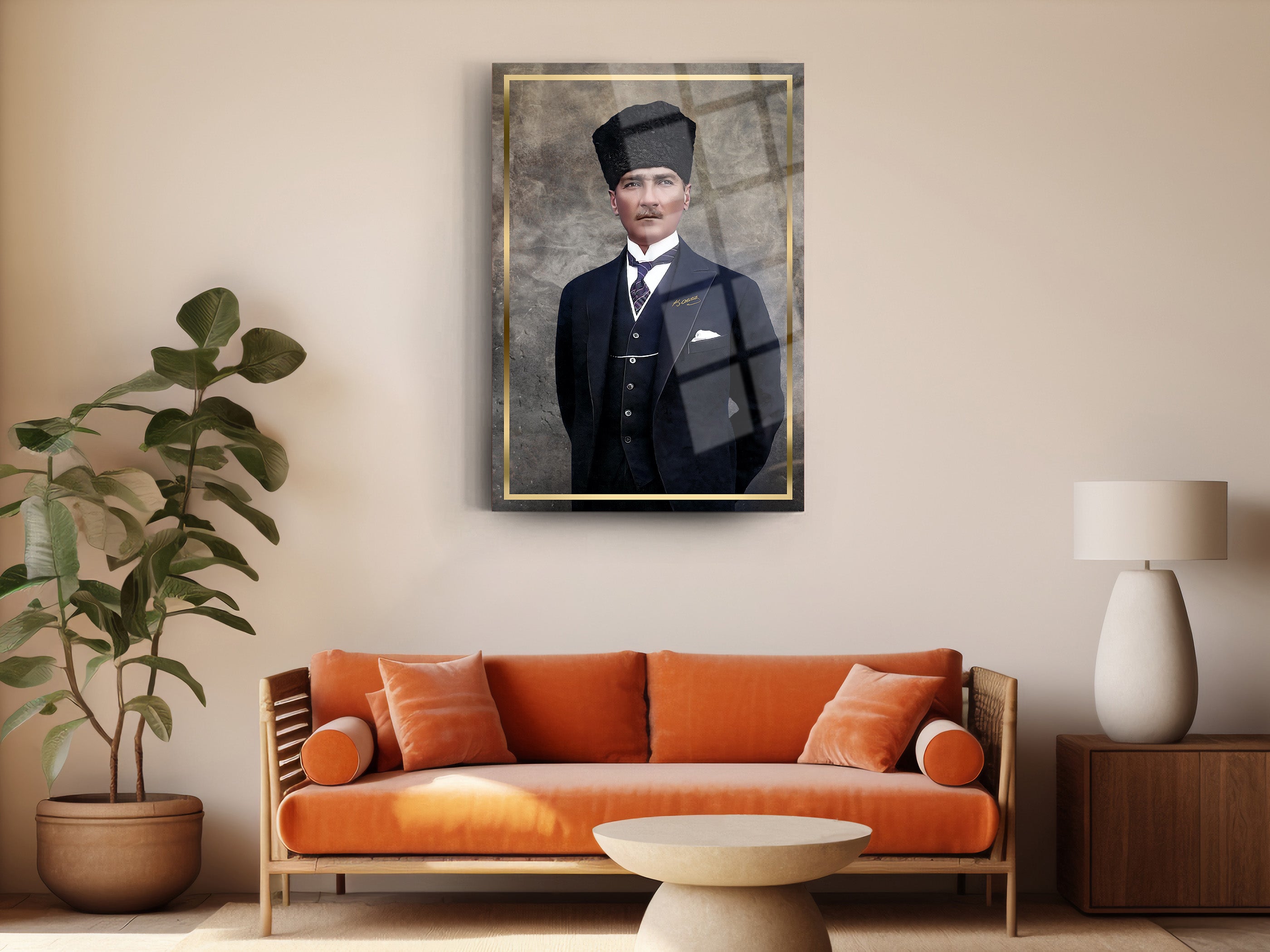 Atatürk Cam Tablo-119