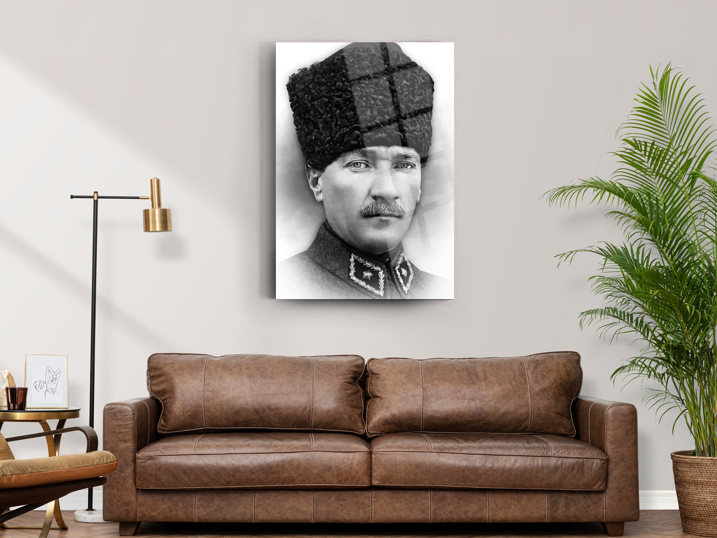 Atatürk Cam Tablo 109