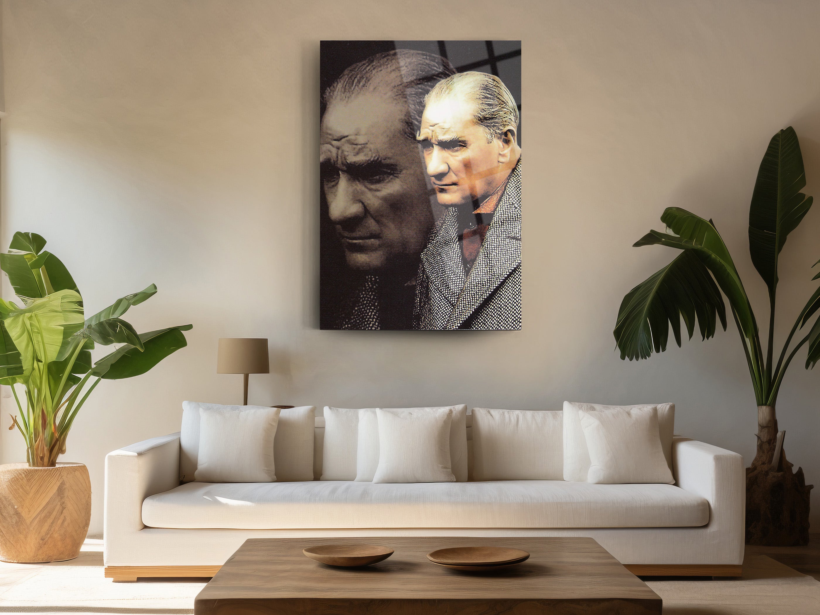 Atatürk Cam Tablo 84