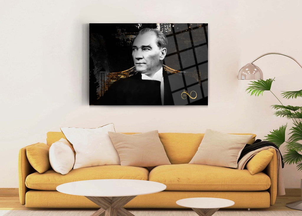 Atatürk Cam Tablo 64