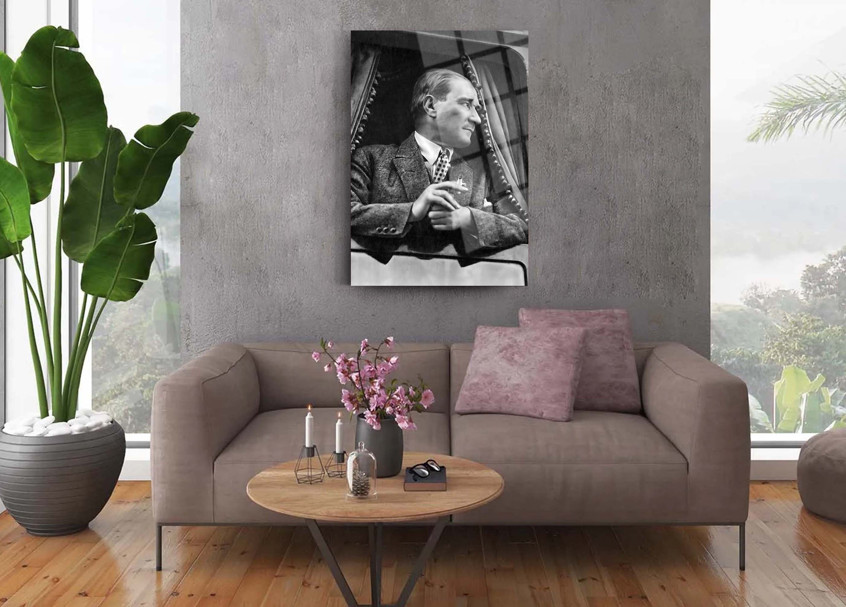 Atatürk Cam Tablo 91
