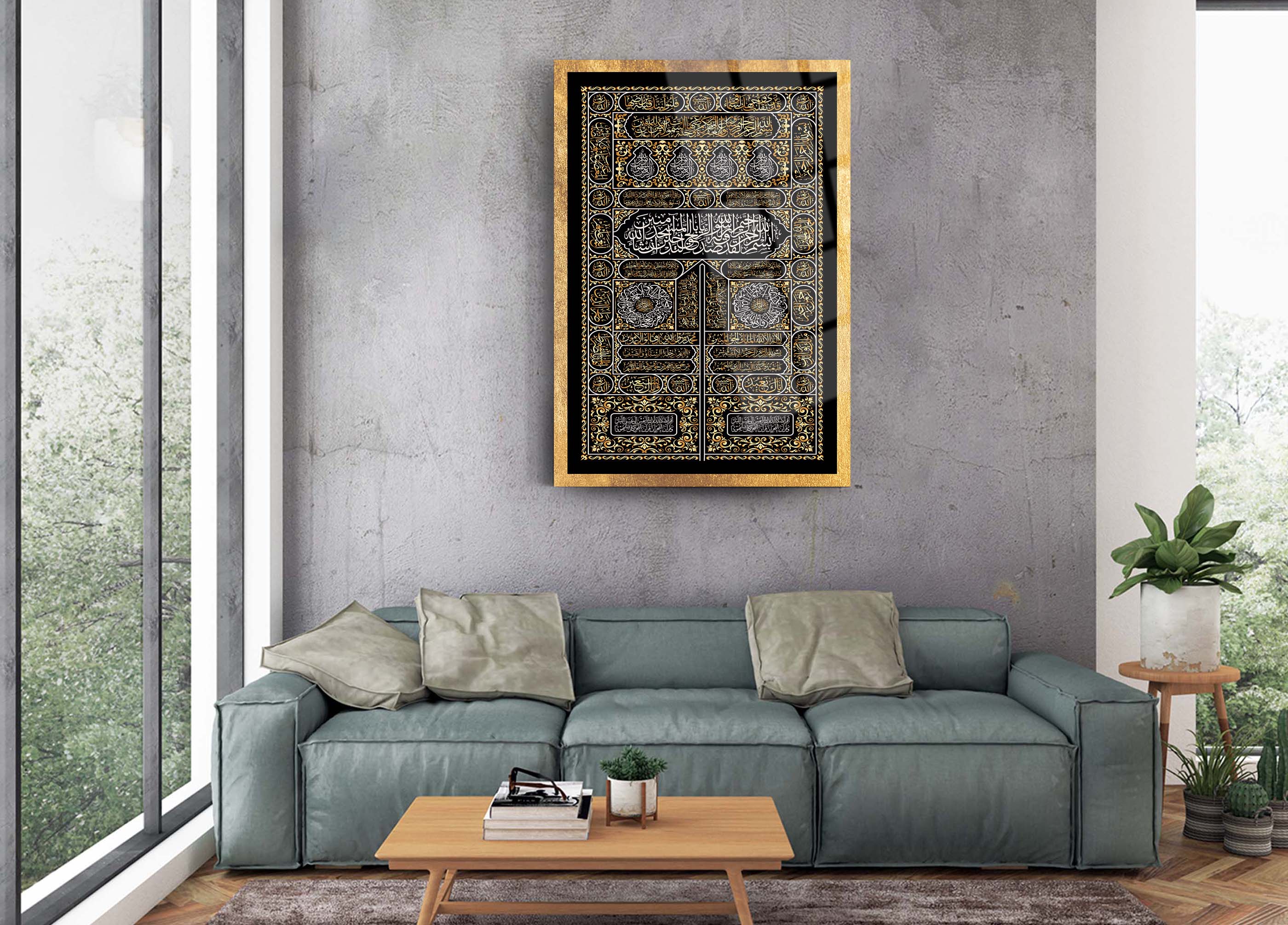 Kabe Kapısı Cam Tablo -02