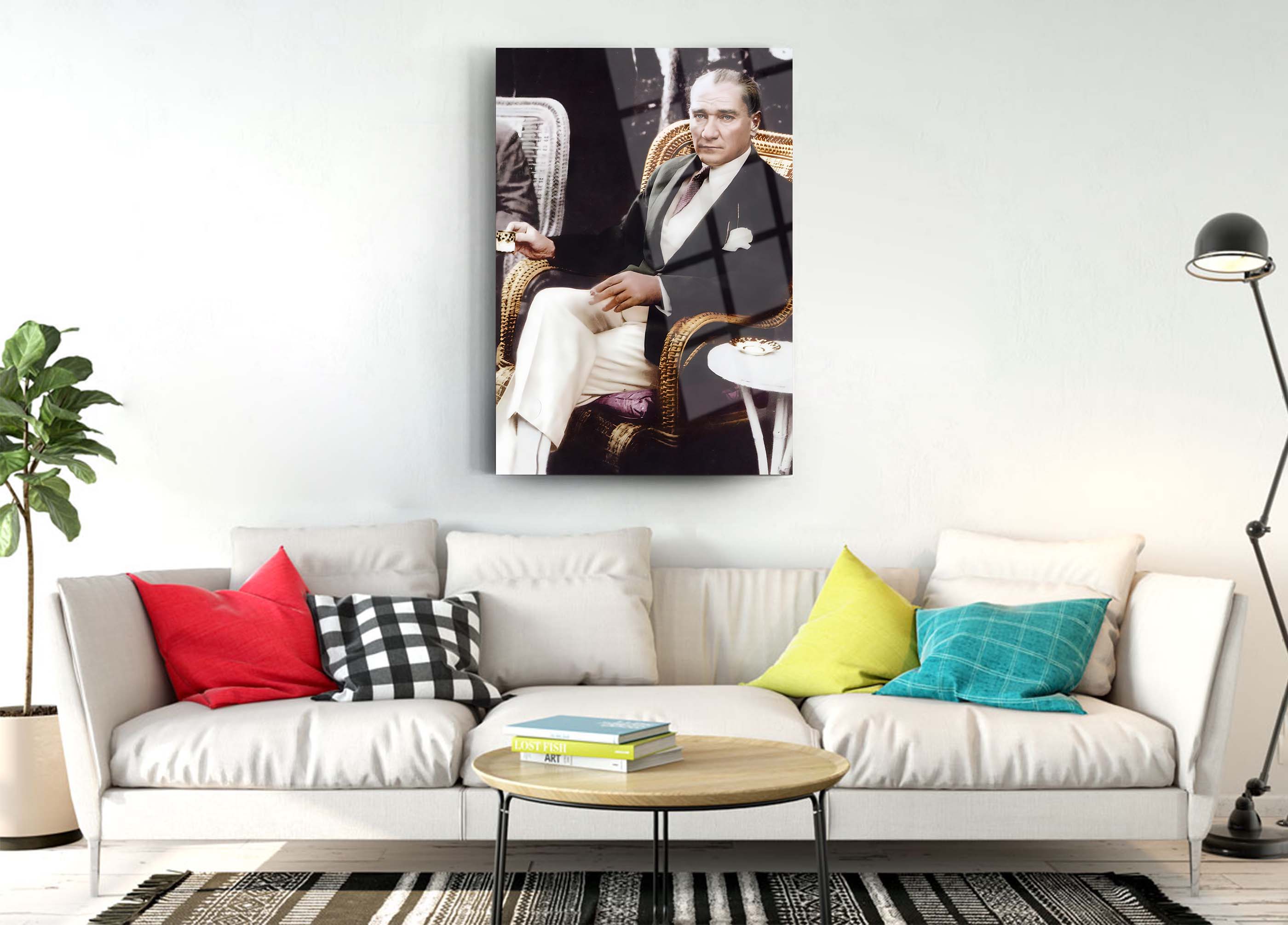 Atatürk Cam Tablo 94
