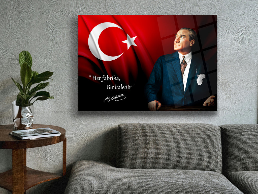 Atatürk Cam Tablo 161