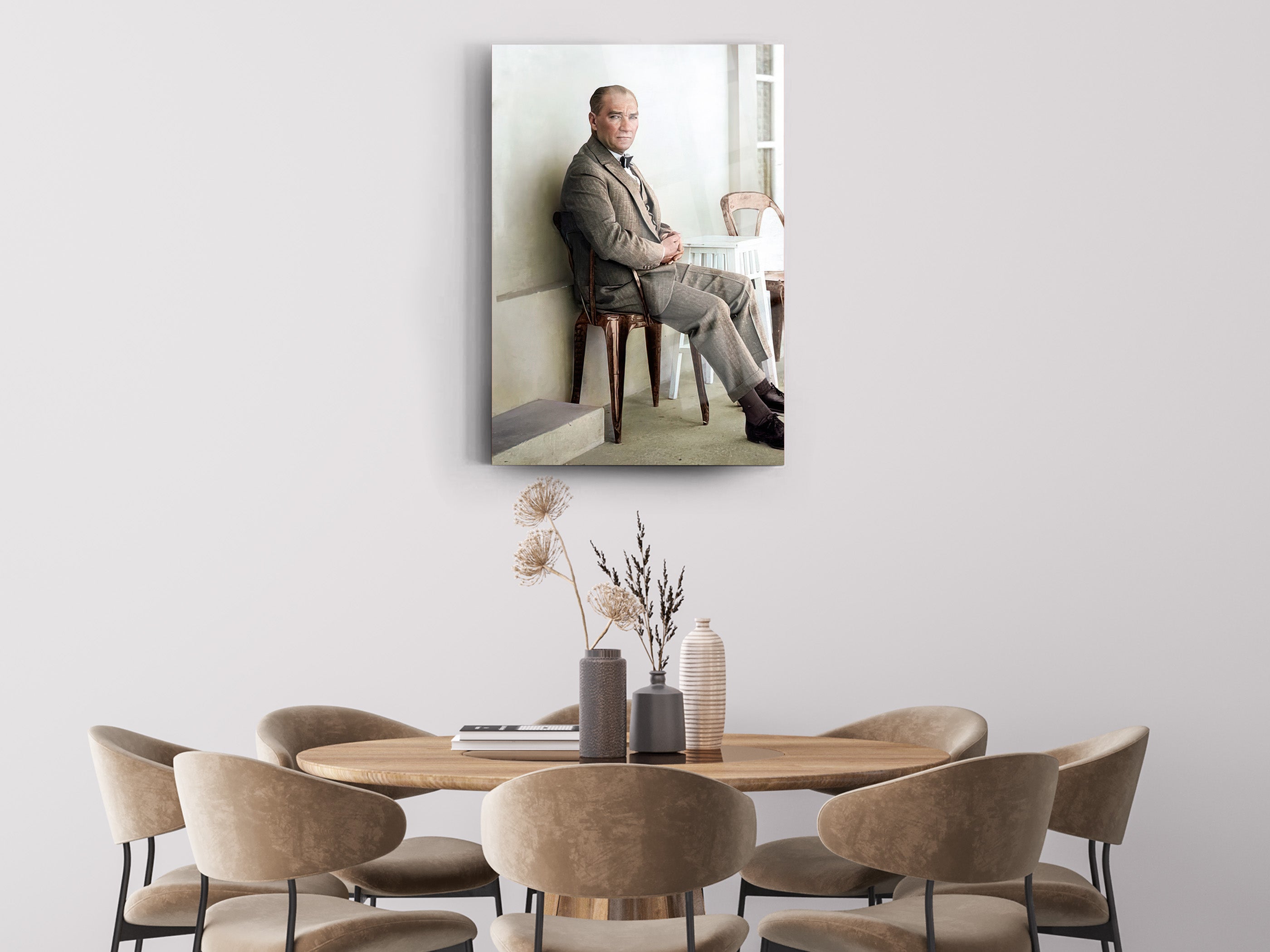 Atatürk Cam Tablo 99