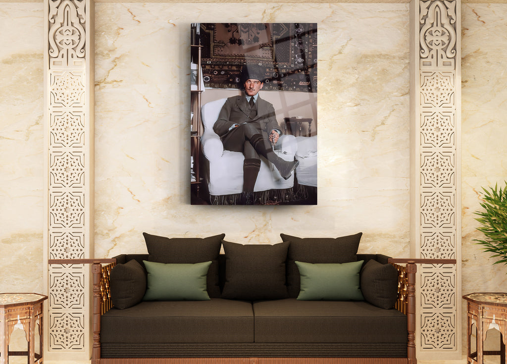 Atatürk Cam Tablo 102