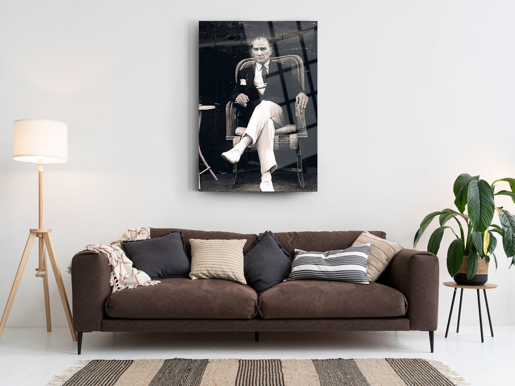 Atatürk Cam Tablo 111
