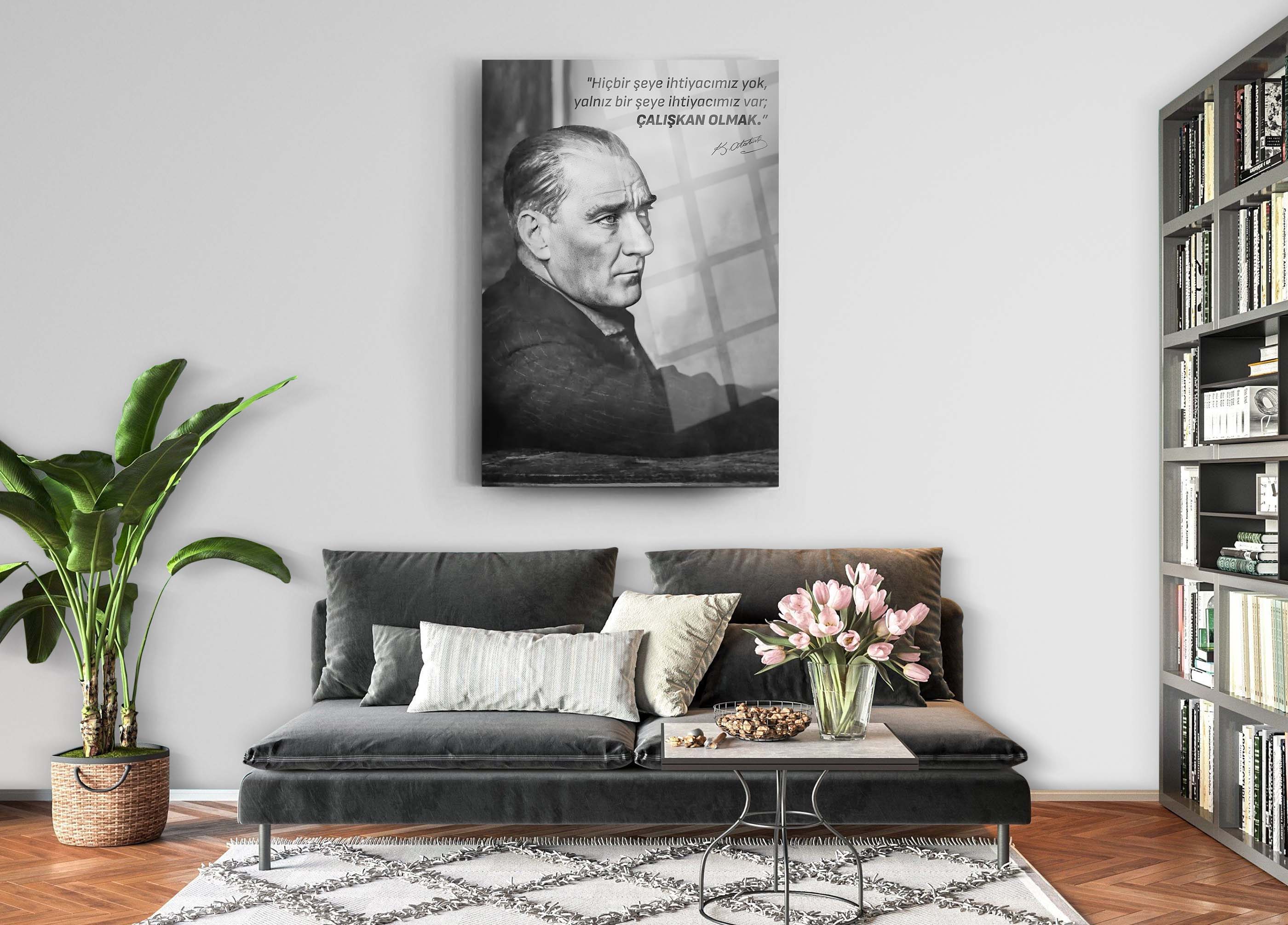 Atatürk Cam Tablo 159