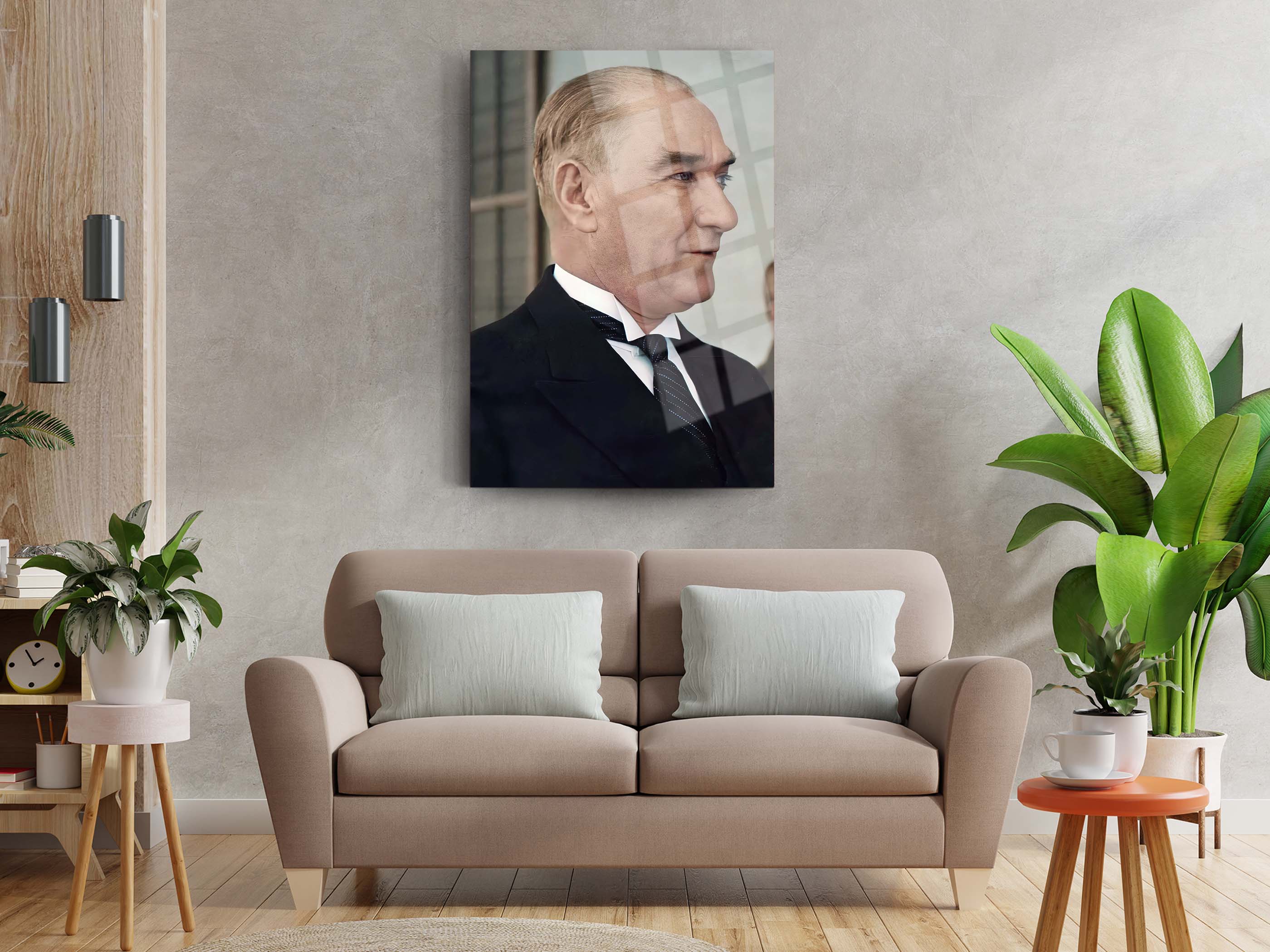 Atatürk Cam Tablo 98
