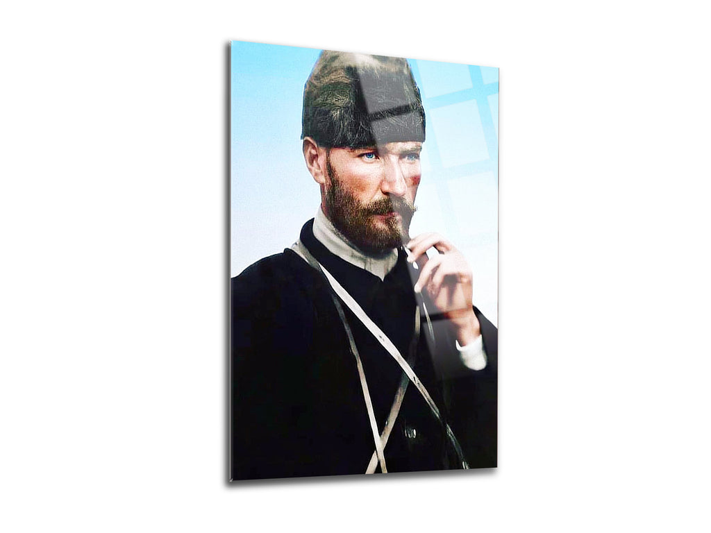 Atatürk Cam Tablo 107