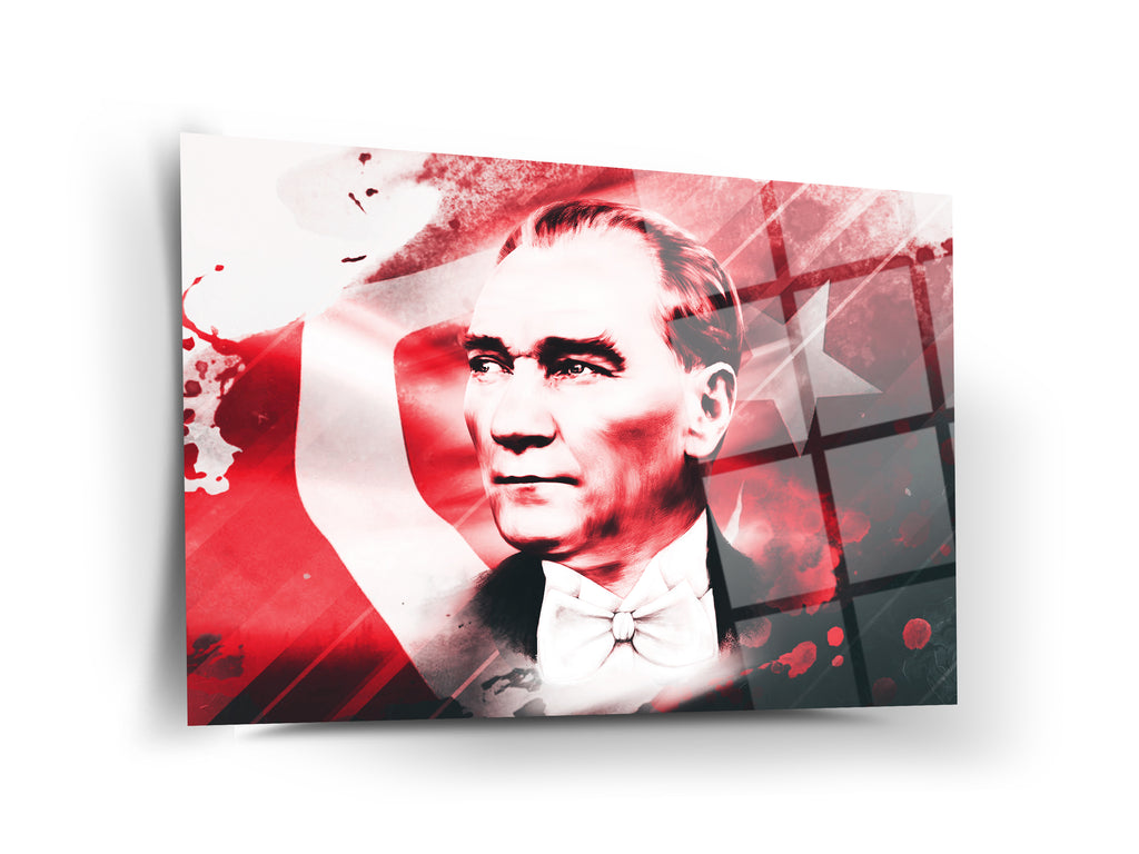 Atatürk Cam Tablo 106