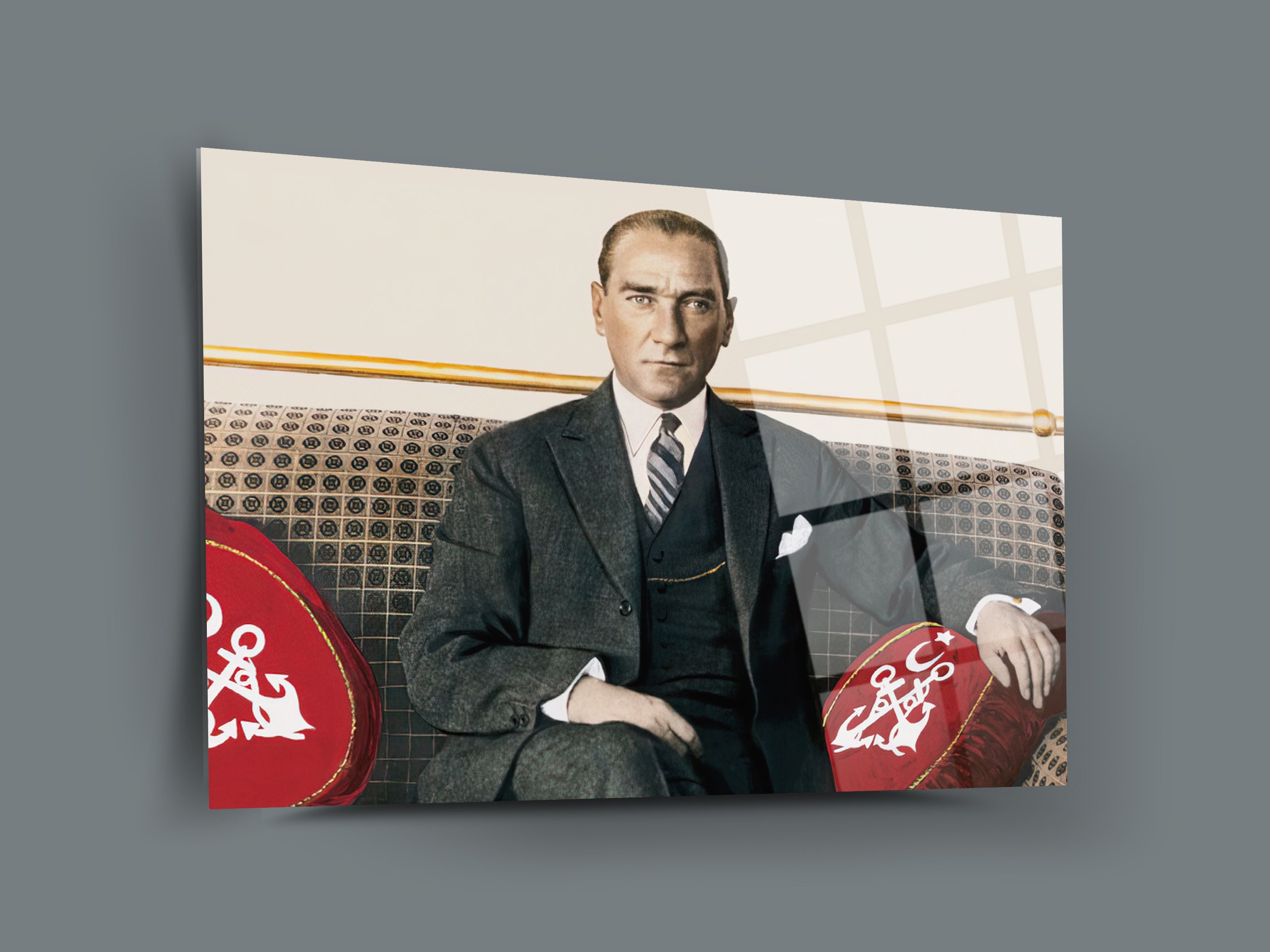Atatürk Cam Tablo 92