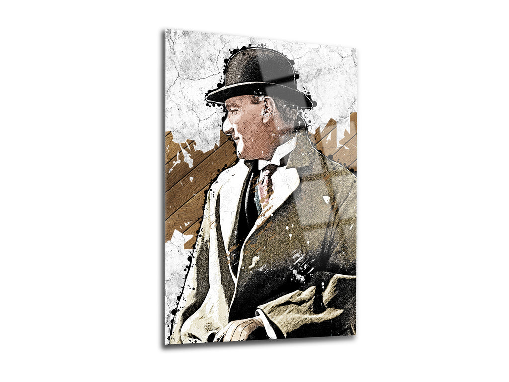 Atatürk Cam Tablo 93