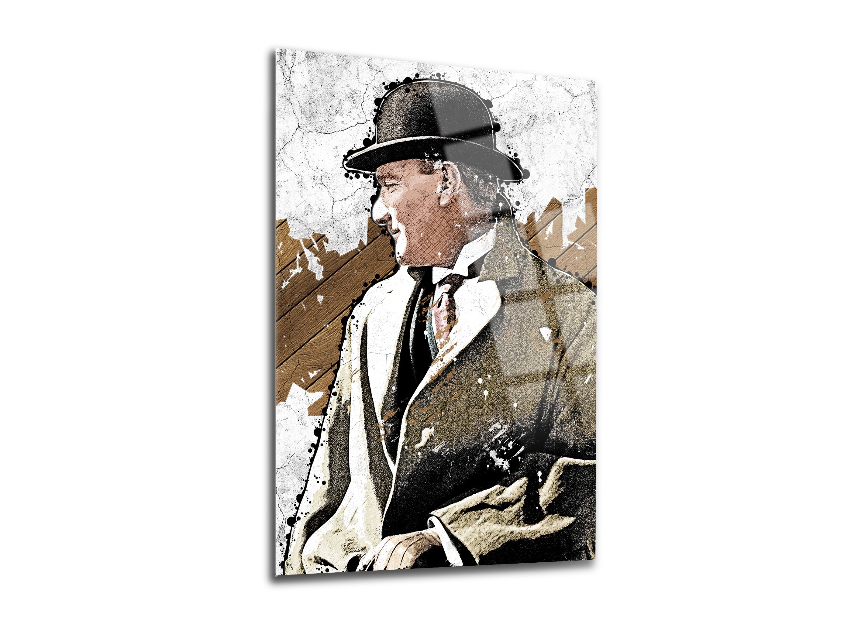 Atatürk Cam Tablo 93
