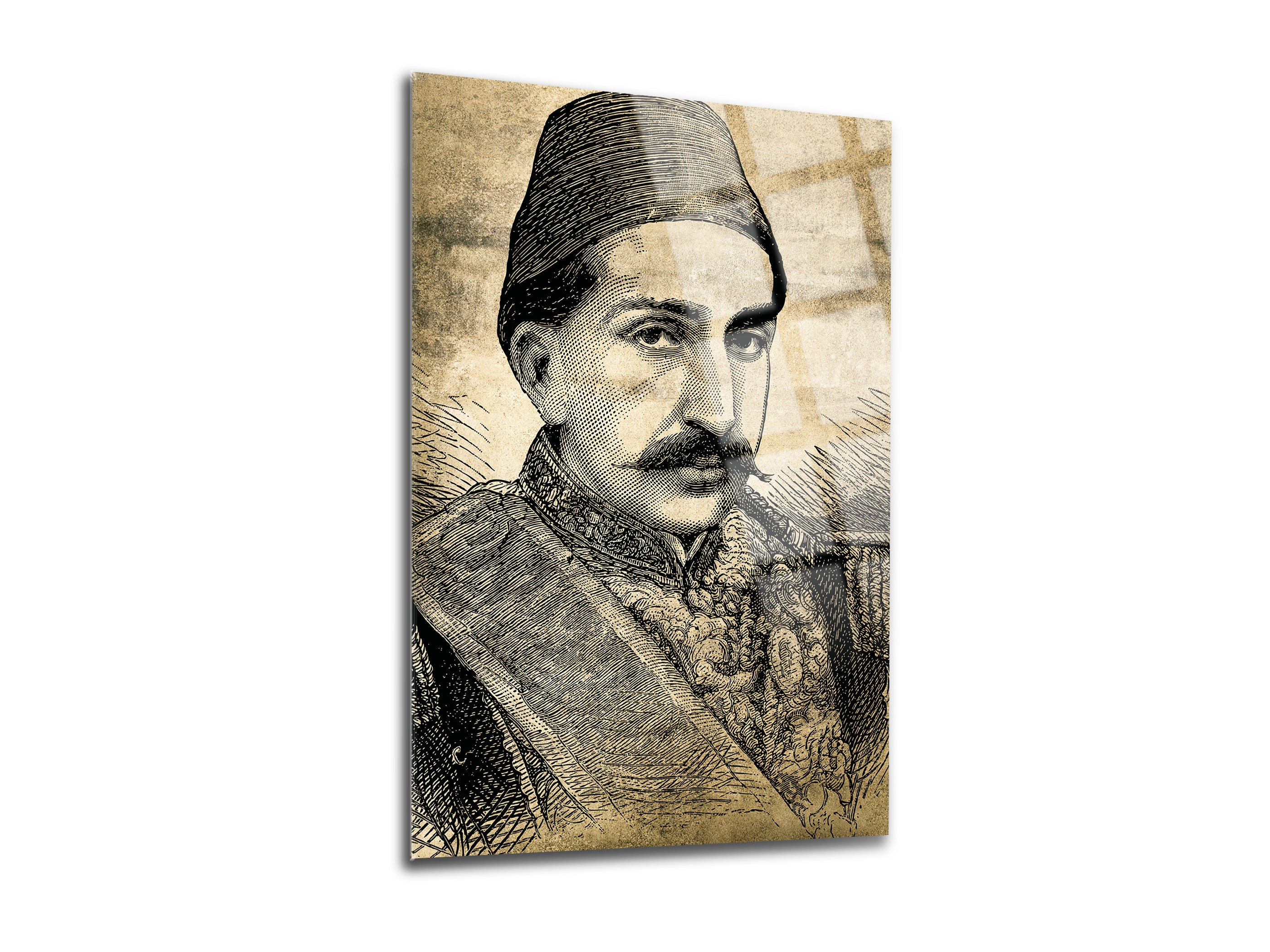 Abdülhamid  Han Cam Tablo