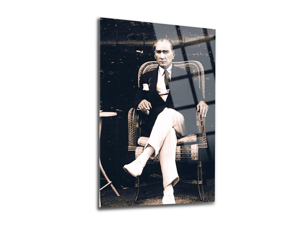 Atatürk Cam Tablo 111