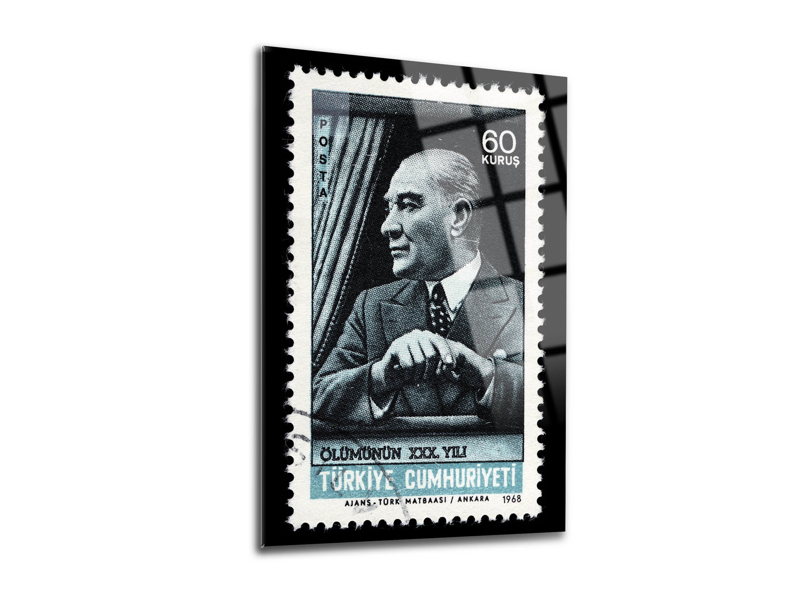 Atatürk Cam Tablo 112