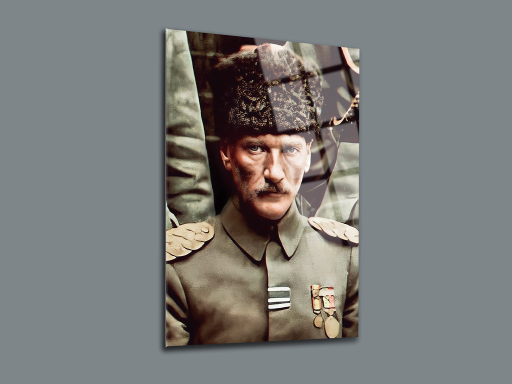 Atatürk Cam Tablo 97
