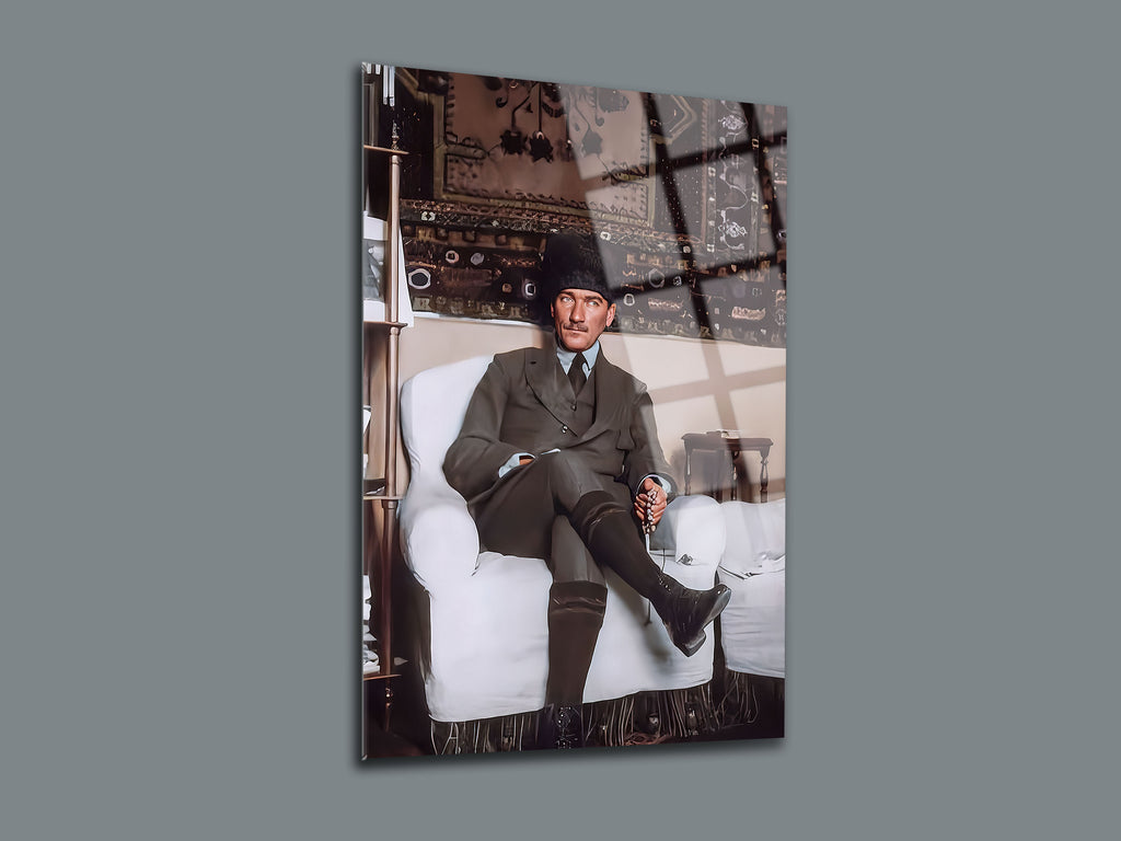 Atatürk Cam Tablo 102