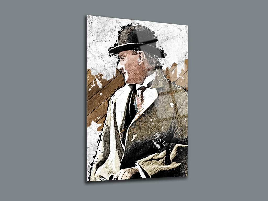 Atatürk Cam Tablo 93