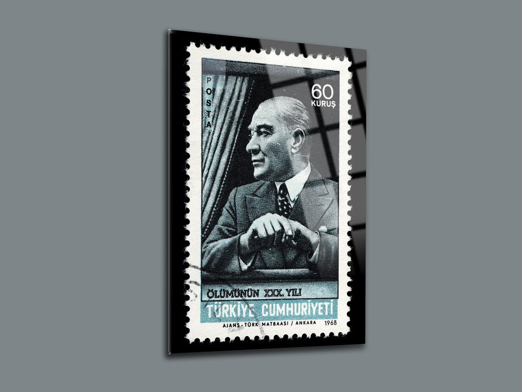 Atatürk Cam Tablo 112