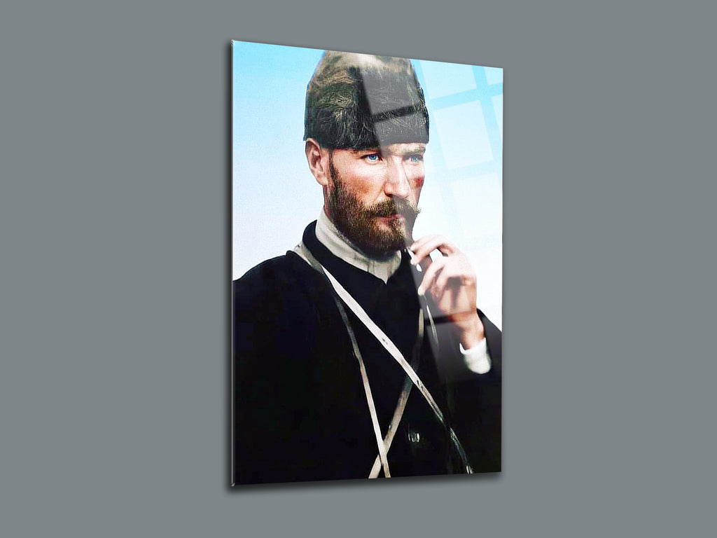 Atatürk Cam Tablo 107