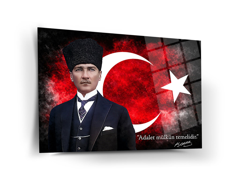 Atatürk Cam Tablo-284