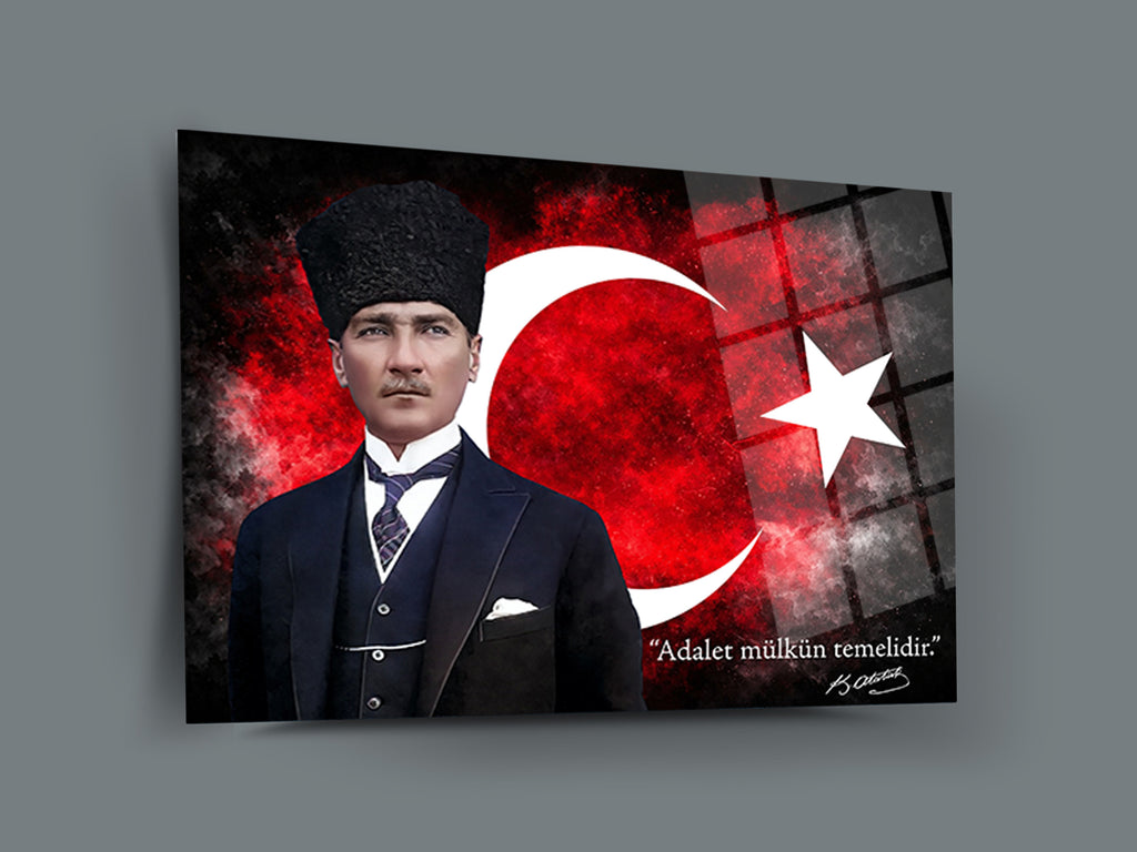 Atatürk Cam Tablo-284